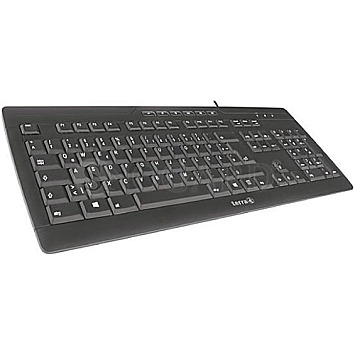 Wortmann Terra 3000 Corded Tastatur QWERTY US-Layout schwarz