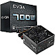 700 Watt EVGA W1 Serie 700 W1 ATX 80 PLUS White