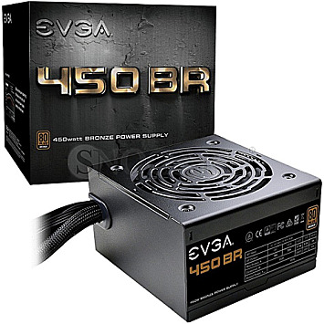 450 Watt EVGA BR Serie ATX 80 PLUS Bronze