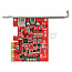 DeLOCK 89898 PCIe x4 USB-C Buchse + USB-A 3.1