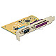 DeLOCK 89446 PCIe 2.0 RS-232 seriell/parallel