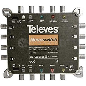 Televes MS58NCQ Multischalter Quad-tauglich