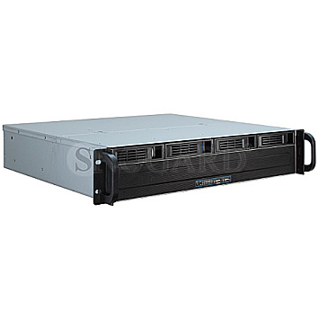 Inter-Tech 88887190 2U-2404S Micro-ATX/Mini-ITX Rack Server