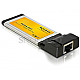 DeLOCK 66216 Gigabit Ethernet ExpressCard Adapter RJ45 ExpressCard/34