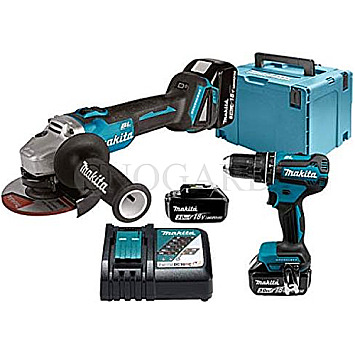 Makita DLX2334J Akku-Maschinenset inkl. MAKPAC + Akku 3.0Ah