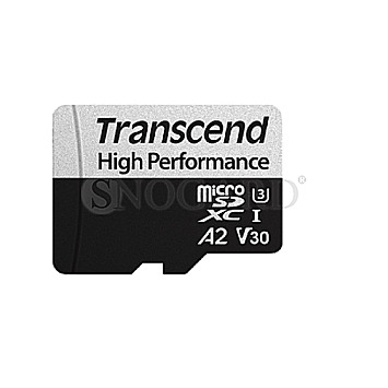 64GB Transcend 330S microSDXC UHS-I Class 10 inkl. SD-Adapter