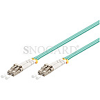 Goobay 95757 LWL Duplex Kabel LC/LC OM3 20m aqua