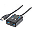 Manhattan 162296 USB 3.0 HUB 4-Port USB 3.0 schwarz