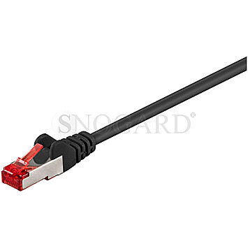 Goobay 69696 CAT6 Patchkabel S/FTP (PiMF) 2m schwarz