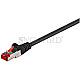 Goobay 69698 CAT6 Patchkabel S/FTP (PiMF) 3m schwarz