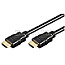 Goobay 61884 High Speed HDMI Kabel mit Ethernet 2m schwarz