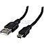 Schwaiger USB 2.0 Typ-A Stecker -> USB Mini Typ-B Stecker 1m schwarz