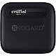 4TB Crucial CT4000X6SSD9 X6 Portable SSD USB-C 3.0 schwarz