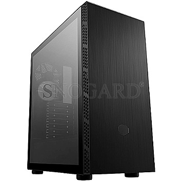 CoolerMaster MasterBox MB600L V2 w/o ODD Tempered Glass Black Edition