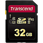 32GB Transcend 700S TS32GSDC700S R285/W180 SDHC V90 UHS-II U3 Class 10