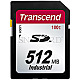512MB Transcend TS512MSD100I Industrial R17/W13 SD-Card Class 10