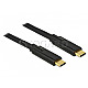 DeLOCK 83868 USB 2.0 Typ-C Stecker -> USB Typ-C Stecker 4m schwarz