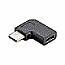 Goobay 45402 USB-C 3.0 Adapter USB-C Buchse/Stecker gewinkelt schwarz