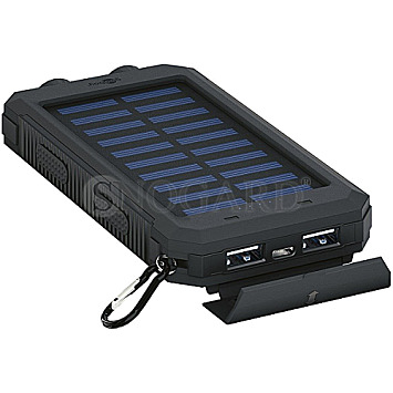 Goobay 49216 Outdoor Solar Powerbank 8.0 IP45 8000mAh schwarz