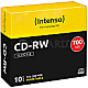 Intenso CD-RW 80min/700MB 12x 10er Slimcase