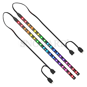 SilentiumPC Aurora Stripes ARGB 2x LED-Streifen 30cm - bei