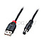 Lindy 70268 USB-Stromkabel USB 2.0 Typ-A Stecker / DC Stecker 5.5mm 1.5m schwarz