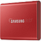 1TB Samsung Portable SSD T7 USB-C 3.2 Red Metal