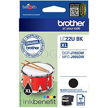 Brother LC-22UBK XL schwarz