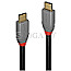 Lindy 36902 Anthra Line USB 3.1 Typ-C Kabel 5A PD 1.5m schwarz/grau