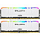 32GB Crucial BL2K16G32C16U4WL Ballistix RGB DDR4-3200 Kit white