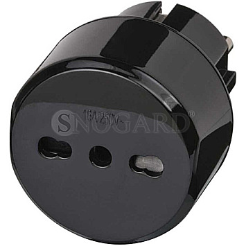 Brennenstuhl 1508590 Travel Adapter Schutzkontakt/Italien