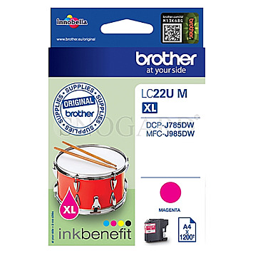 Brother LC-22UM XL magenta