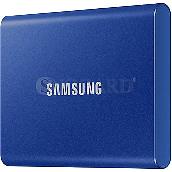 500GB Samsung Portable SSD T7 USB-C 3.2 Indigo Blue