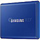 500GB Samsung Portable SSD T7 USB-C 3.2 Indigo Blue