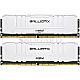 16GB Crucial BL2K8G30C15U4W Ballistix DDR4-3000 Kit white