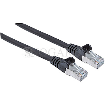 Intellinet 735568 Premium Patchkabel LS0H CAT6 S/FTP 5m schwarz