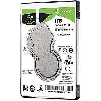 1TB Seagate ST1000LM049 BarraCuda Pro Compute 2.5" S.ATA III SMR