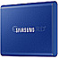 1TB Samsung Portable SSD T7 USB-C 3.2 Indigo Blue