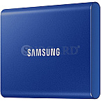 1TB Samsung Portable SSD T7 USB-C 3.2 Indigo Blue