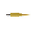Lindy 31393 Lade-Sync-Kabel USB Typ-A / Lightning Flachbandkabel 1m gelb