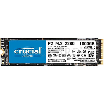 1TB Crucial CT1000P2SSD8 P2 SSD M.2 NVMe