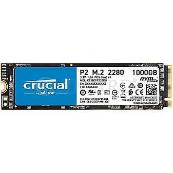 1TB Crucial CT1000P2SSD8 P2 SSD M.2 NVMe