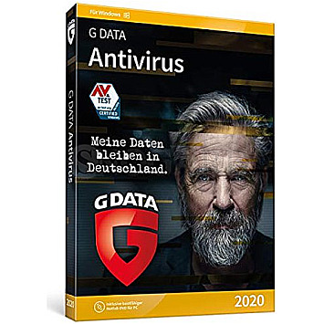 G Data AntiVirus 2020 3-User PC Box 12 Monate Lizenzkey