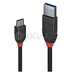 Lindy 36916 USB 3.1 USB Type-C Stecker ->USB Type-A Stecker 1m schwarz