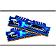 16GB G.Skill F3-2400C11D-16GXM RipJawsX DDR3-2400 Kit blau
