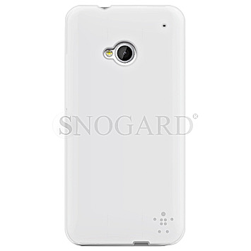 Belkin F8M568vfC01 Grip Sheer Matte Case HTC One white