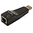 LogiLink UA0025C Fast Ethernet LAN / USB 2.0 Adapter schwarz