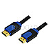 LogiLink CHB1105 HDMI High-Speed 5m schwarz/blau