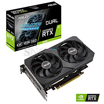 12GB ASUS DUAL-RTX3060-O12G-V2  Dual GeForce RTX3060 OC V2