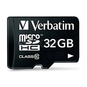 32GB Verbatim 44083 Premium microSDHC Class 10 Kit